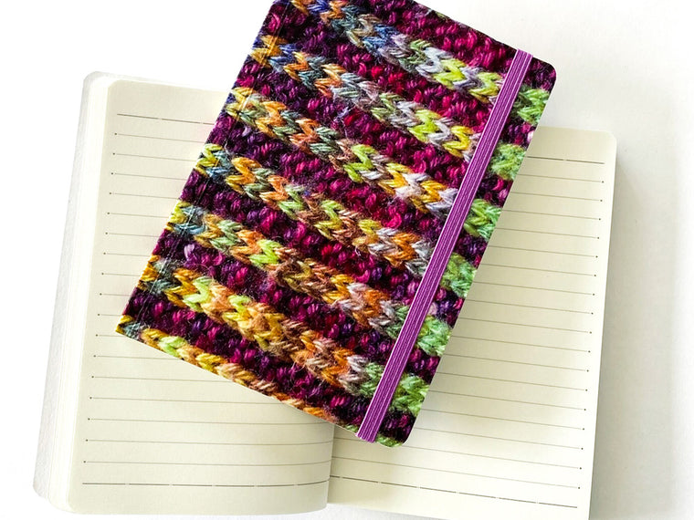 Agate 'Knitted' Notebook A6