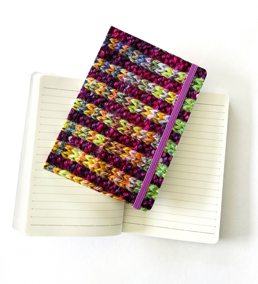 Agate 'Knitted' Notebook A6