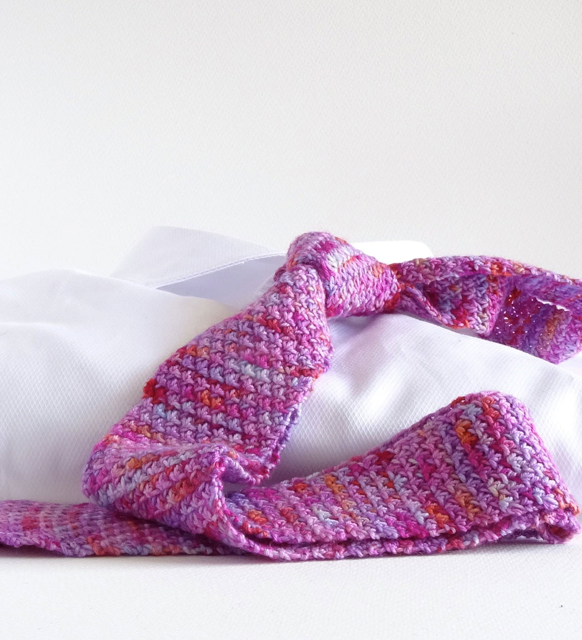 Pink Knitted Ties