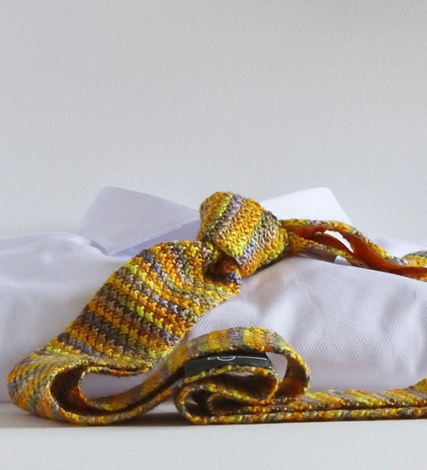 Striped Knitted Ties